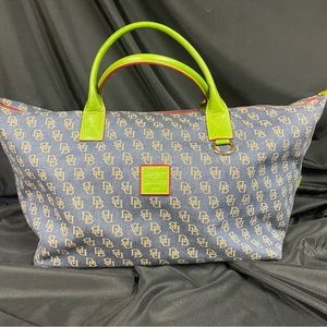 Dooney & Bourke Canvas Duffle Carry-on Jacquard Travel